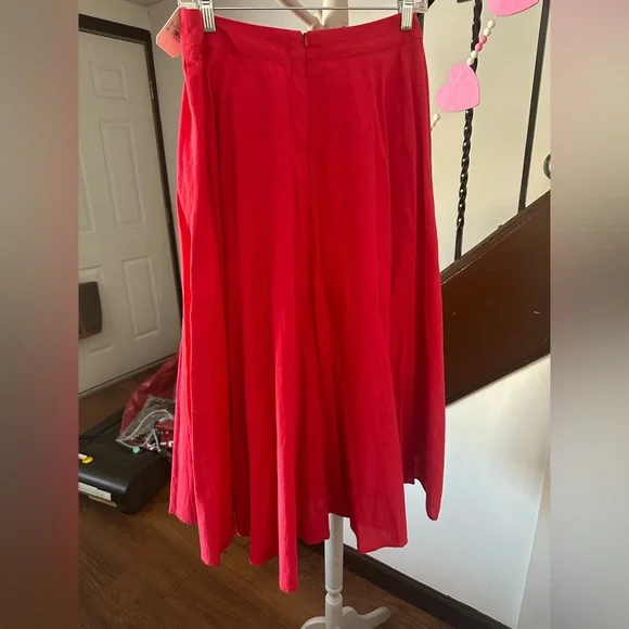 Altar'd State Red Maxi Skirt